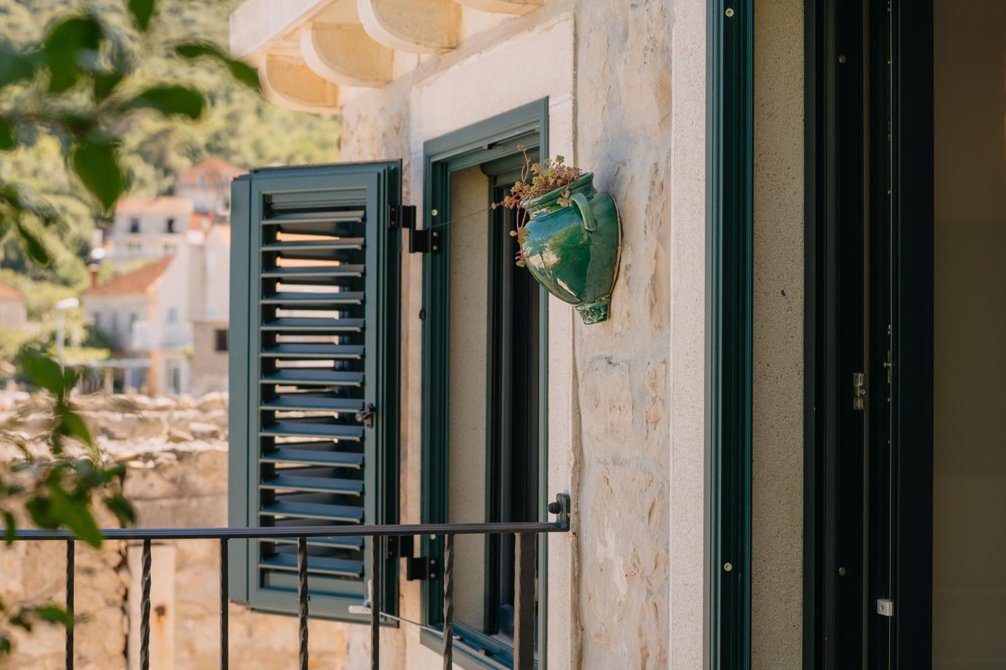 Lukas Apartment Ston Exterior foto
